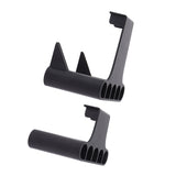 2Pcs Aquarium Plant Holder Aquarium Hanging Aquatic Plant Holder Fish Tank Decorations with Integrated Hook Long Hook Short Hook - Low Angle