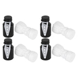 26PCS Wedding Bubble Bottles Bride and Groom Shape Mini Bubble Party Bottle for Anniversary Engagement Bridal Celebration Black and White - 45-Degree Angle