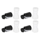 26PCS Wedding Bubble Bottles Bride and Groom Shape Mini Bubble Party Bottle for Anniversary Engagement Bridal Celebration Black and White
