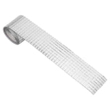 1600Pcs Self Adhesive Mirror Mosaic Sheet Adhesive Mosaic Square Glass Tile Sticker for Home Decorating Silver