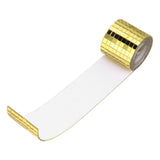 1600Pcs Self Adhesive Mirror Mosaic Sheet Adhesive Mosaic Square Glass Tile Sticker for Home Decorating Gold - Extra Image