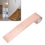 1600Pcs Self Adhesive Mirror Mosaic Sheet Adhesive Mosaic Square Glass Tile Sticker for Home Decorating Rose Gold - Extra Image