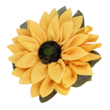 Sunflower Wreath for Front Door Round Artificial Yellow Sunflower Wreath for Front Door Window Party Home Decor 15.7in