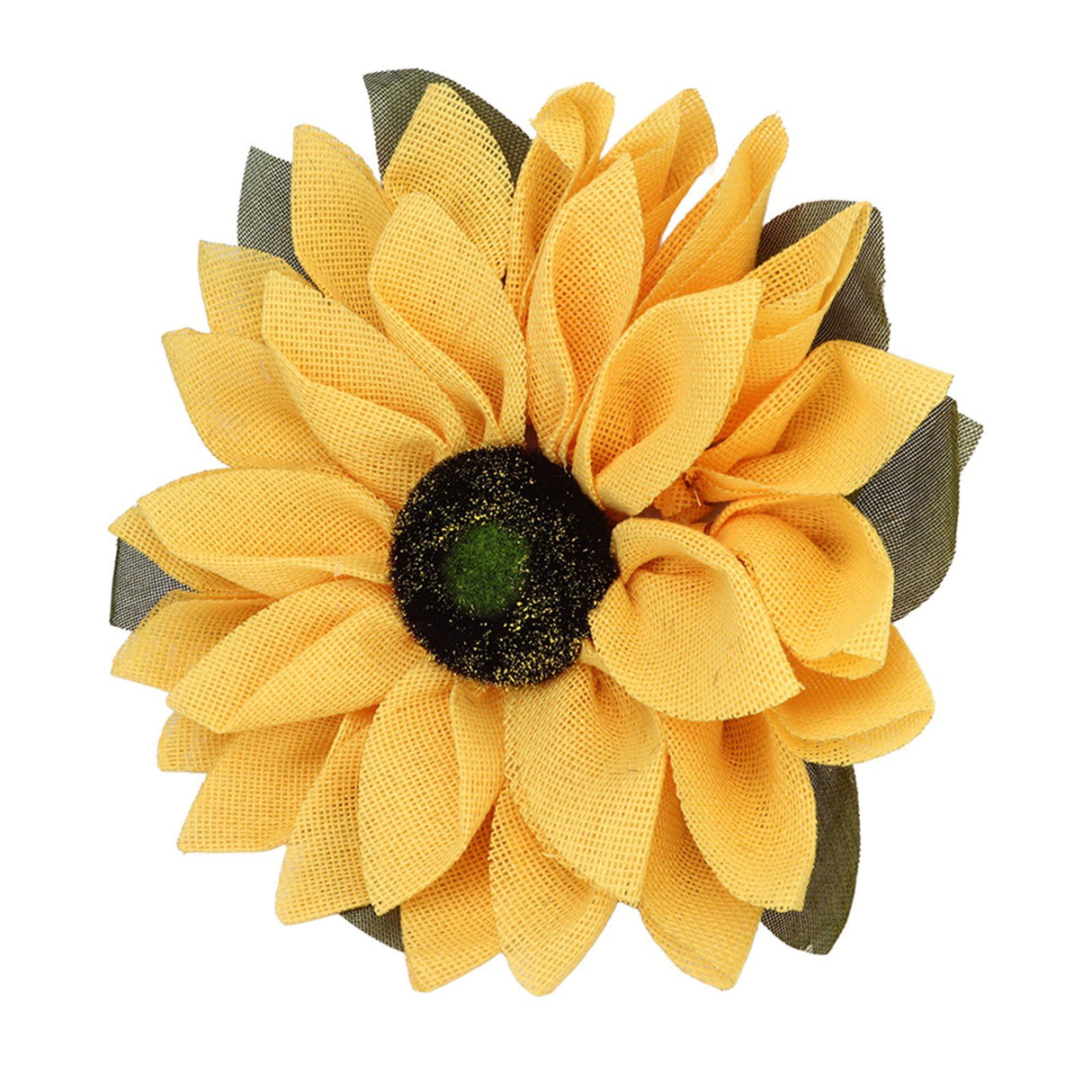 Sunflower Wreath for Front Door Round Artificial Yellow Sunflower Wreath for Front Door Window Party Home Decor 15.7in