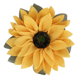 Sunflower Wreath for Front Door Round Artificial Yellow Sunflower Wreath for Front Door Window Party Home Decor 15.7in