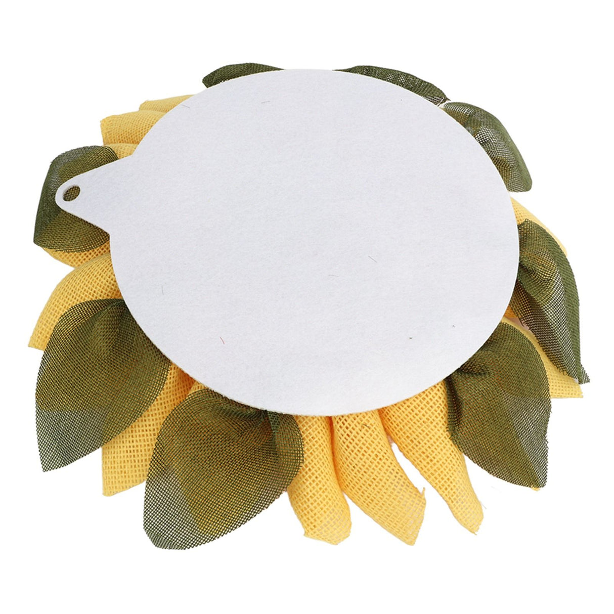 Sunflower Wreath for Front Door Round Artificial Yellow Sunflower Wreath for Front Door Window Party Home Decor 15.7in