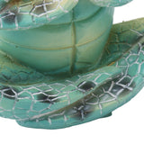 Sea Turtle Yoga Figurine Decoration Summer Meditating Decor Spring Garden Resin Handicraft - Extra Image