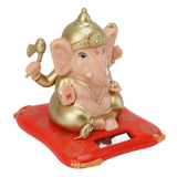 Solar Powered Ganesha Ornament Decoration Ornaments for Home Garden Car Dashboard
