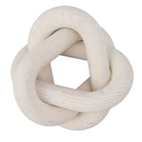 Decorative Wood Chain 3 Link Wood Chain Link Decorations for Home Living Room Coffee Shop White - Low Angle