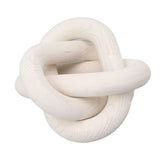 Decorative Wood Chain 3 Link Wood Chain Link Decorations for Home Living Room Coffee Shop White - Extra Image