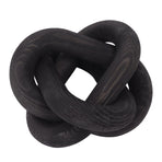 Decorative Wood Chain 3 Link Wood Chain Link Decorations for Home Living Room Coffee Shop Black