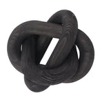 Decorative Wood Chain 3 Link Wood Chain Link Decorations for Home Living Room Coffee Shop Black