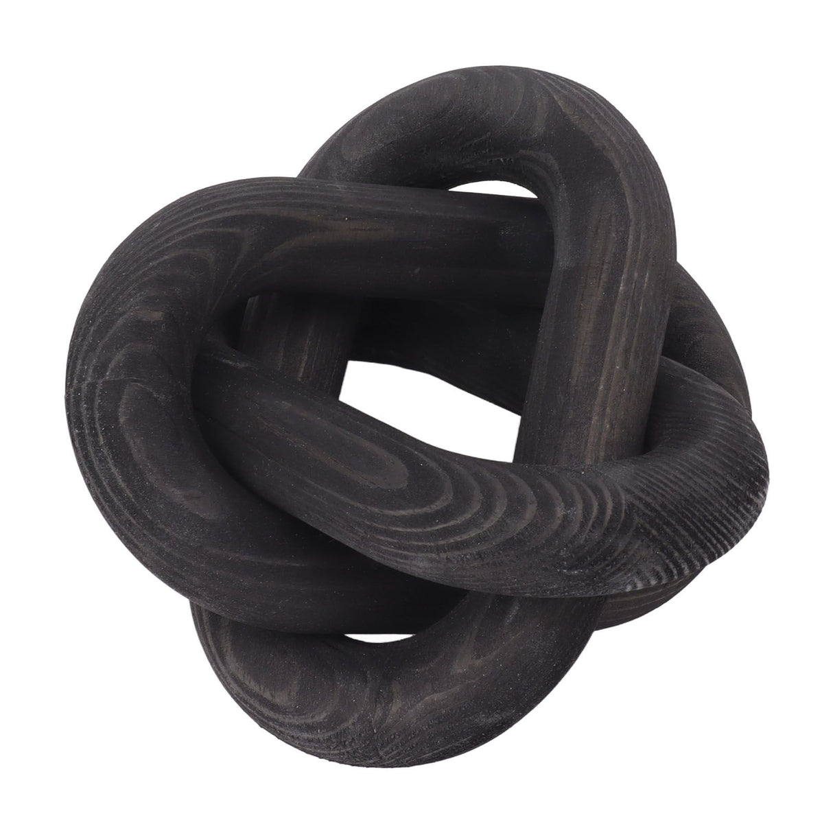 Decorative Wood Chain 3 Link Wood Chain Link Decorations for Home Living Room Coffee Shop Black