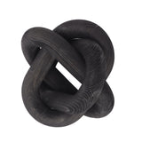 Decorative Wood Chain 3 Link Wood Chain Link Decorations for Home Living Room Coffee Shop Black