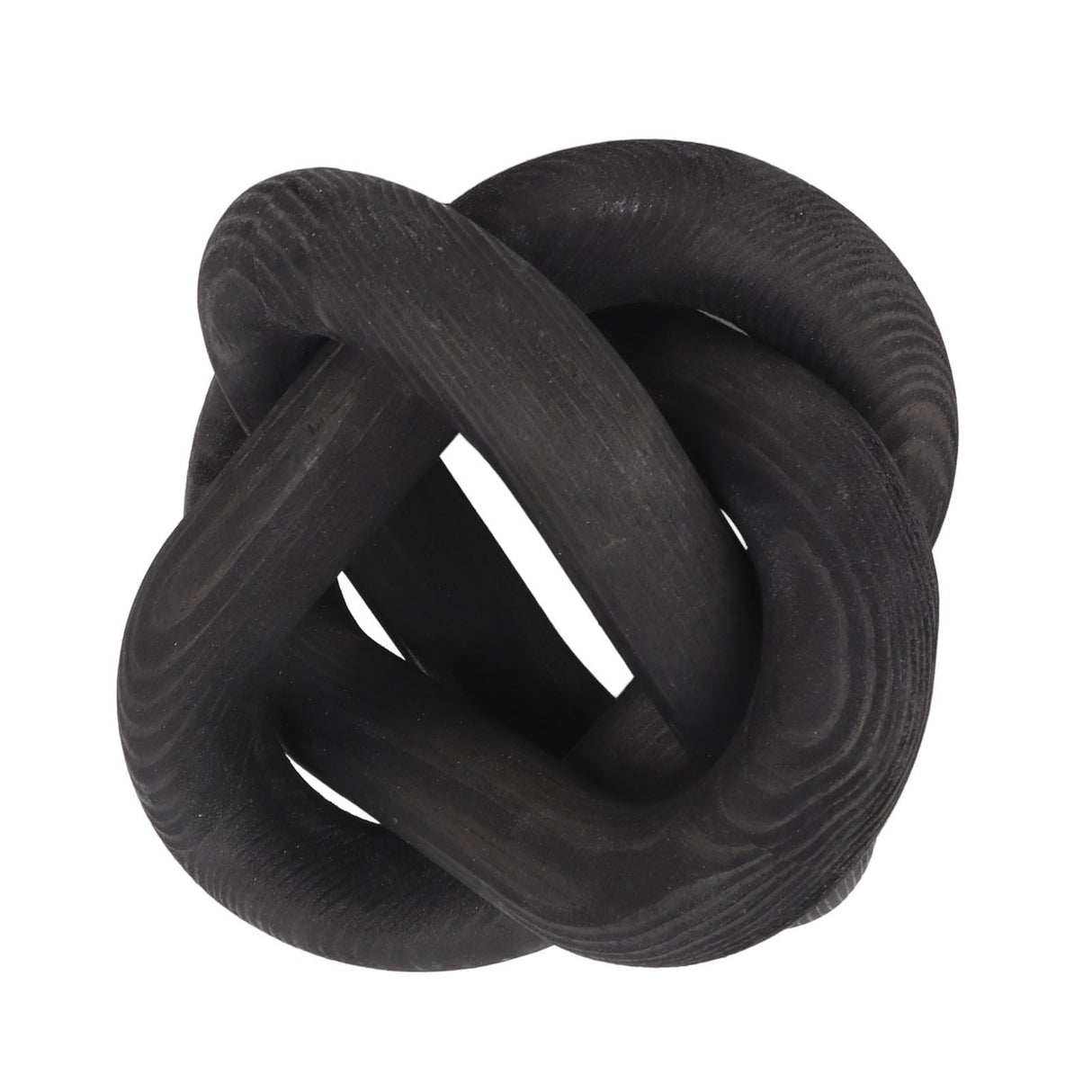 Decorative Wood Chain 3 Link Wood Chain Link Decorations for Home Living Room Coffee Shop Black