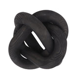 Decorative Wood Chain 3 Link Wood Chain Link Decorations for Home Living Room Coffee Shop Black