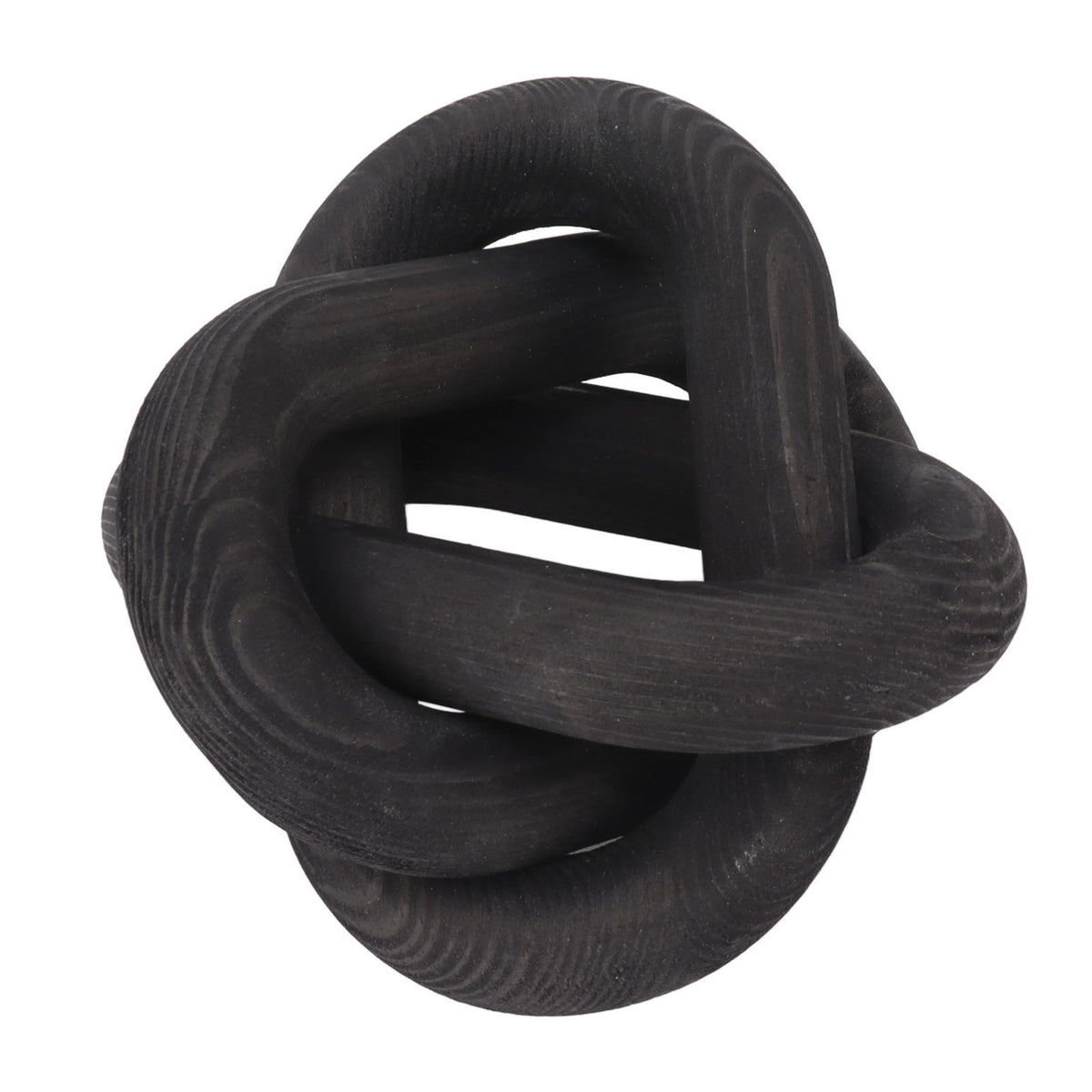 Decorative Wood Chain 3 Link Wood Chain Link Decorations for Home Living Room Coffee Shop Black