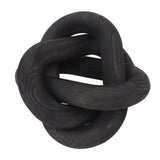 Decorative Wood Chain 3 Link Wood Chain Link Decorations for Home Living Room Coffee Shop Black