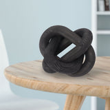 Decorative Wood Chain 3 Link Wood Chain Link Decorations for Home Living Room Coffee Shop Black - Extra Image