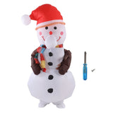 Inflatable Christmas Costume Funny Blow Up Christmas Party Doll Suit for 150‑190cm Adult Cosplay Tree Branch Snowman