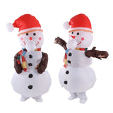 Inflatable Christmas Costume Funny Blow Up Christmas Party Doll Suit for 150‑190cm Adult Cosplay Tree Branch Snowman - Side View