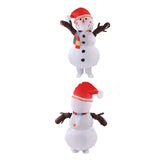Inflatable Christmas Costume Funny Blow Up Christmas Party Doll Suit for 150‑190cm Adult Cosplay Tree Branch Snowman