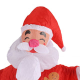 Inflatable Christmas Costume Funny Blow Up Christmas Party Doll Suit for 150‑190cm Adult Cosplay Big Head Santa - Extra Image
