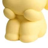 Rabbit Shape Storage Tray Resin Simple Modern Rabbit Decoration for Entryway Desktop - Rear View
