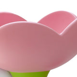 Rabbit Flower Key Tray Resin Storage Plate Jewelry Holder Home Decoration for Bedroom Office - Rear View