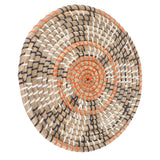 Grass Woven Placemats Nordic Style Innovative Round Placemats for Dining Table Home Decor Wall Decor 30cm/11.8in