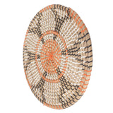 Grass Woven Placemats Nordic Style Innovative Round Placemats for Dining Table Home Decor Wall Decor 34cm/13.4in - 45-Degree Angle