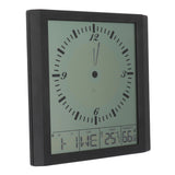Wall Mounted Digital Display Clock 8.6 In Multifunction Large Digital Wall Clock Thermometer Hygrometer for Bedroom