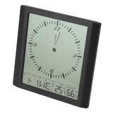 Wall Mounted Digital Display Clock 8.6 In Multifunction Large Digital Wall Clock Thermometer Hygrometer for Bedroom