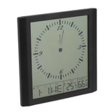 Wall Mounted Digital Display Clock 8.6 In Multifunction Large Digital Wall Clock Thermometer Hygrometer for Bedroom