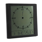 Wall Mounted Digital Display Clock 8.6 In Multifunction Large Digital Wall Clock Thermometer Hygrometer for Bedroom - Rear View