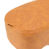 Animal Footstools Lovely Cartoon Innovative Elephant Upholstered Stool for Nursery Bedroom Playroom Living Room Decor Orange