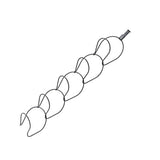 5Pcs Hat Rack Iron Punching Free Multi Layer Multifunctional Space Saving Hat Hanger Holder Black