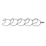 5Pcs Hat Rack Iron Punching Free Multi Layer Multifunctional Space Saving Hat Hanger Holder Black