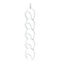 5Pcs Hat Rack Iron Punching Free Multi Layer Multifunctional Space Saving Hat Hanger Holder White