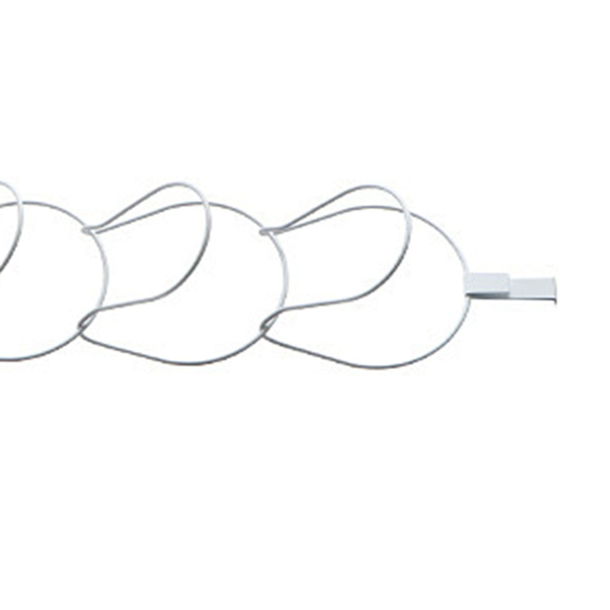 5Pcs Hat Rack Iron Punching Free Multi Layer Multifunctional Space Saving Hat Hanger Holder White