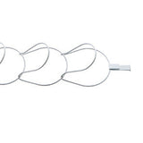 5Pcs Hat Rack Iron Punching Free Multi Layer Multifunctional Space Saving Hat Hanger Holder White