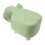 Animal Footstools Elephant Shaped Slip Resistant Silent Comfortable Stable Multi Purpose Cute Stool for Kids Green