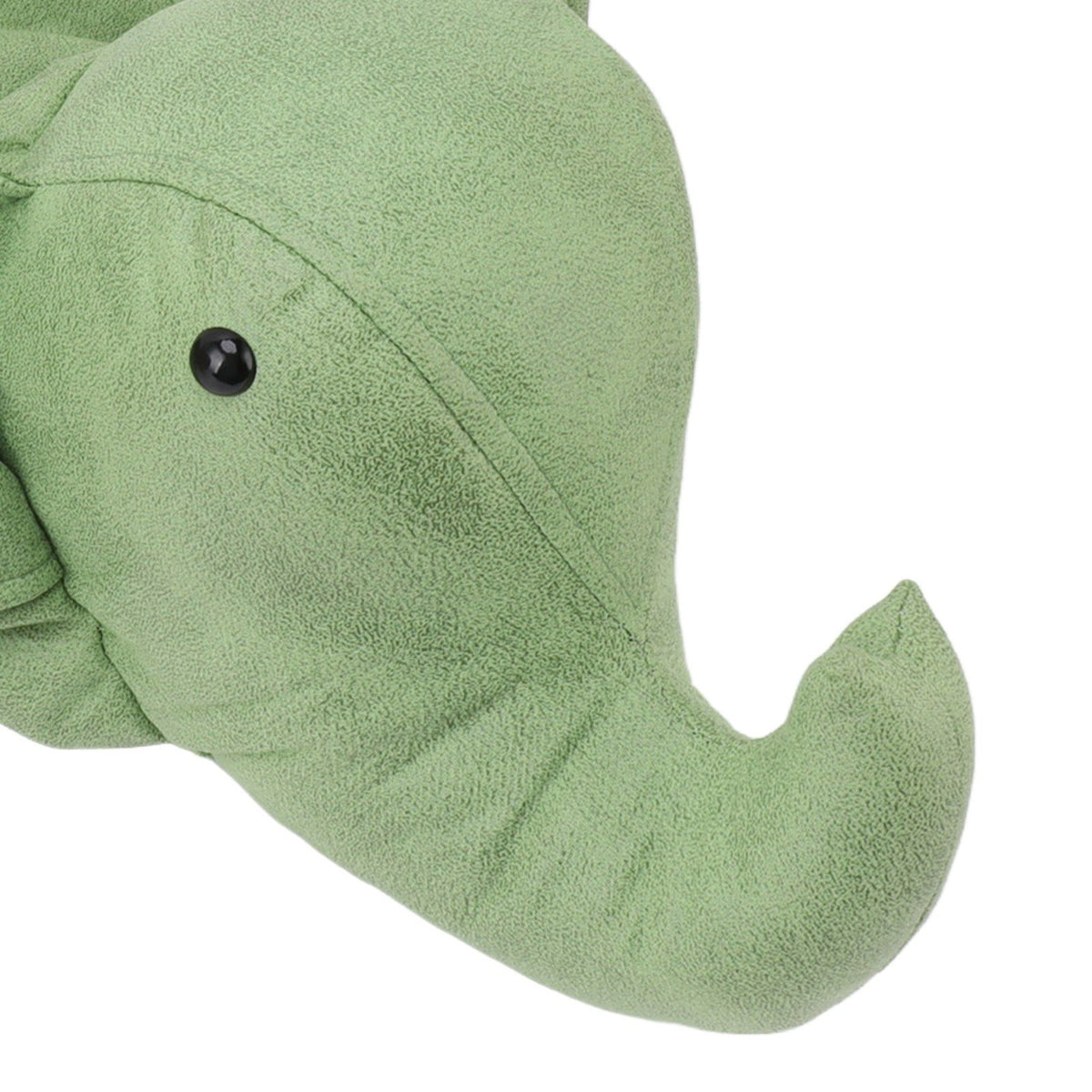Animal Footstools Elephant Shaped Slip Resistant Silent Comfortable Stable Multi Purpose Cute Stool for Kids Green