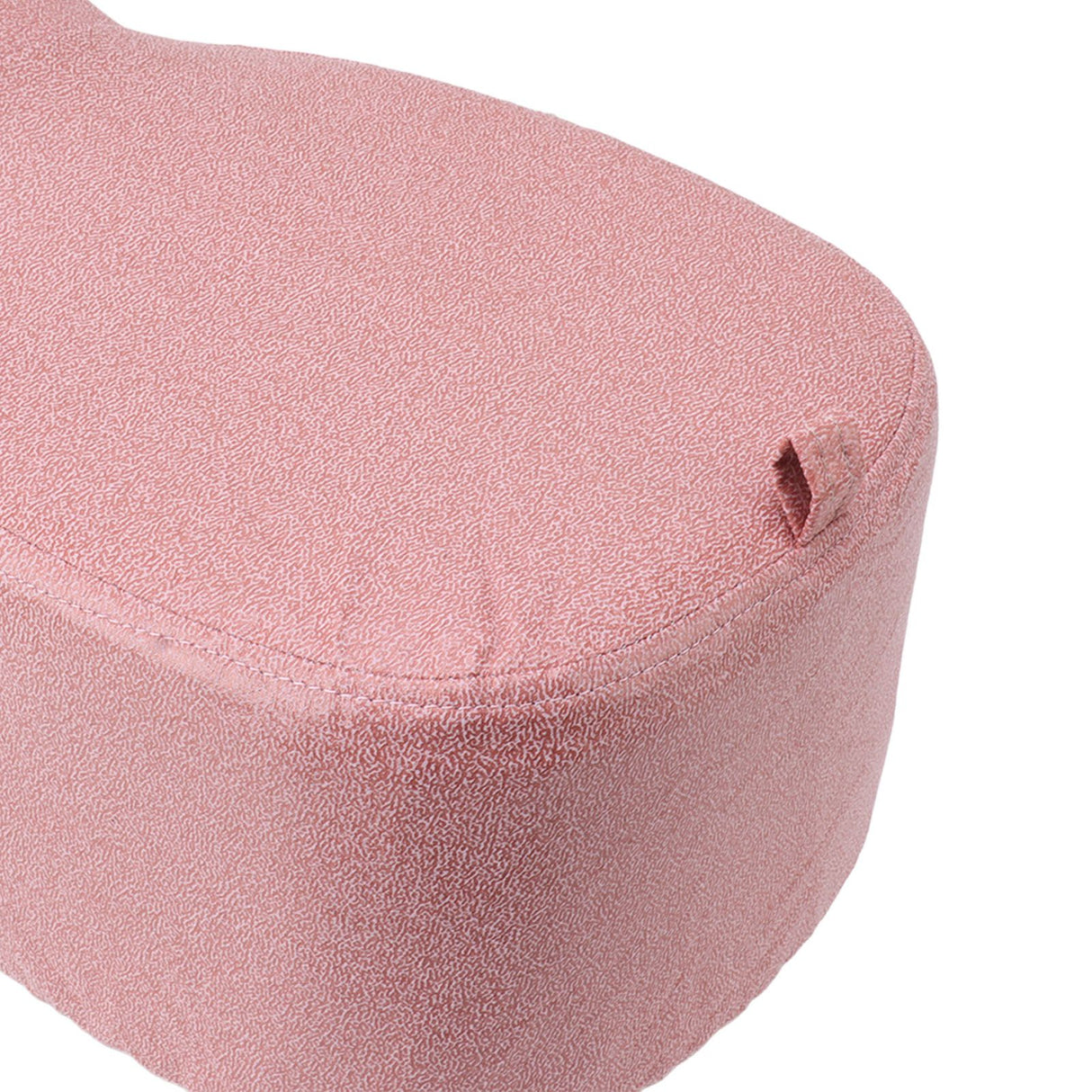 Cute Animal Footstool with Soft Padded Cushion and Prevent Slip Feet Small Footrest Stools for Kids Adults Pink Rabbit