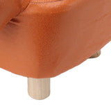 Cute Animal Footstool with Soft Padded Cushion and Prevent Slip Feet Small Footrest Stools for Kids Adults Unicorn