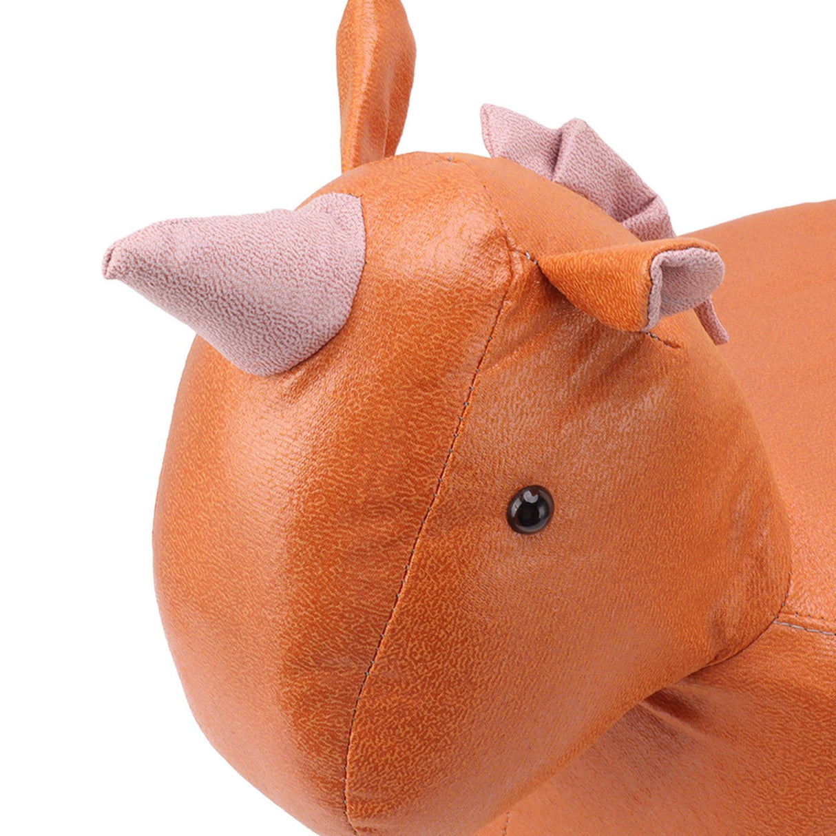 Cute Animal Footstool with Soft Padded Cushion and Prevent Slip Feet Small Footrest Stools for Kids Adults Unicorn