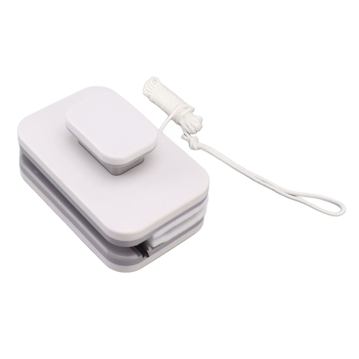Magnetic Glass Wiper Effort Saving Double Sided Window Cleaner Brush with Comfortable Grip for Window Glass Cleaning
