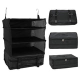 Hanging 3 Shelf Travel Shelves Bag Portable Multifunctional Large Capacity Hanging Packing Cubes Storage Bag - Extra Image