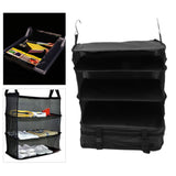 Hanging 3 Shelf Travel Shelves Bag Portable Multifunctional Large Capacity Hanging Packing Cubes Storage Bag - Extra Image