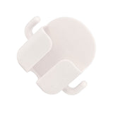 Self Adhesive Wall Mount Cell Phone Holder Wall Mount Phone Charging Holder for Home Office Bedroom White - Extra Image